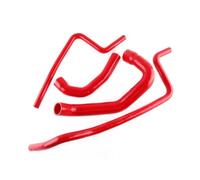 Pour Jeep Pour Wrangler TJ 4.0L LHD 1997-2006 Tuyau De Radiateur | Kit de tubes en silicone Durite Échangeur D'Air(Red)
