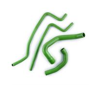 Pour Jeep Pour Wrangler TJ 4.0L LHD 1997-2006 Tuyau De Radiateur | Kit de tubes en silicone Durite Échangeur D'Air(Vert)