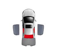 pour Jeep Renegade 2015 Au Présent Rideau Spécial Magnétique Fenêtre Pare-Soleil Pare-Soleil Store Entièrement Couvert(Rear 3 Windows)