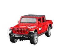 pour Jeep Wrangler Gladiator Pickup 1:32 Modèle De Voiture en Alliage Moulé sous Pression Simulation Collection Cadeaux Décoratifs(Red)