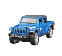pour Jeep Wrangler Gladiator Pickup 1:32 Modèle De Voiture en Alliage Moulé sous Pression Simulation Collection Cadeaux Décoratifs(Blue)