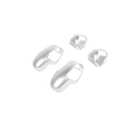 pour Jeep Wrangler JL 2018 2019 2020 2021 2022 2023 2024 Accessoires intérieurs Boucle de Ceinture de sécurité de Voiture Décoration Couverture (Argent)