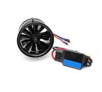 Pour JET Ventilateur Conduit EDF Moteur Sans Balais 40a 50a 80a ESC 2-7S Modèle D'avion Pour Combo RC Assemblage D'accessoires PièCe Accessoire Rc(80A 2350KV)
