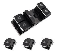 Pour Jetta Pour Tiguan Pour Golf MK5 MK6 Pour GTI Pour Rabbit Pour Passat B6 CC Pour Seat Pour Leon MK2 Interrupteurs Bouton-poussoir Vitres Interrupteur Commande Leve Vitre