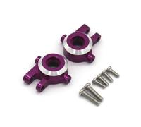 Pour JJRC C8801 C8808 C8809 1/18 Métal Direction Coupelle Télécommande Voiture PO Mises À Niveau Remplacements Modifications Accessoires Composants Rc(Purple)