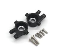 Pour Jjrc C8801 C8808 C8809 AX-8560 Pour TRX4M 1/18 Coupelle De Direction En Métal Pièces Et Accessoires De Voiture Télécommandée RC Mise À Niveau Remplacement RC Coupelle Direction(Black)