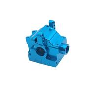Pour JLB Pour Racing Pour Cheetah 1:10 4WD Trucks Pièces Bricolage Boîtier Dengrenages En Métal Pour Modèle RC Accessoires Mise Niveau Pièces Réparation Et PièCes Rc(Blue)