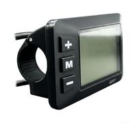 Pour JN Ebike LCD GD01 Panneau d'instrument d'affichage 36 V-48 V avec connecteur SM 5 broches pour connexion de contrôleur de vélo électrique