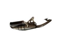 Pour JOG Pour Breeze Pour Minarelli Moped Jog 50cc Scooters 2 Temps Tuyau Échappement Système Échappement Tuyau Silencieux Scooter Moped échappement Moto(GDW215S-black)