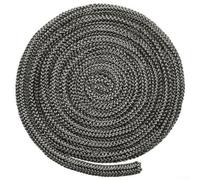 pour Joint de corde en fibre de verre noir pour poêle à bois 14/16 mm de longueur 2 m pour chaudière, four industriel et porte de poêle à bois (1 lot de 14 mm)