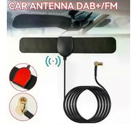 Pour JVC Kenwood Sony Alpine 1pc Autoradio Stéréo Universel Verre Amplifié DAB+FM Antenne Plug & Play