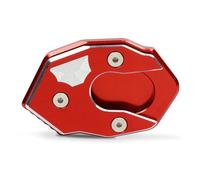 pour K&AWASAK&I ZX6R ZX10R Z1000/SX Z800 Z900 Z650 Z750 NINJA1000 650R ER6N ER6F Béquille Pied Béquille Latérale Agrandir Extension Pad(Red-4)