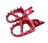 Pour K&awasaki KX250F KX450F KX250X KX450X KLX450R KX 250F 450F 2006-2021 2022 2023 Repose-pieds De Moto Repose-pieds Antidérapants Pédales Tout-terrain Support de pédale(Rouge)