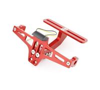pour K&awasaki Ninja 300 2012-2017 Ninja 500R 1987-2009 Ninja 650 ER-6N/F 2012-2018 Support De Plaque D'immatriculation Arrière De Moto Kit D'élimination De Moto(Rouge)