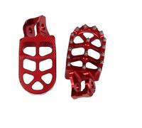 Pour K&-T&-M SX SX-F SXF XC-F XCF SX 125-530 EXC EXCF EXC-F XC XC-F XCF 85SX Moto Repose-pieds Repose-pieds Pédales Plaque Tout-terrain Larges Repose-pieds(Rouge)