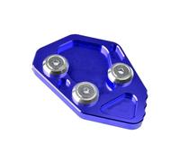Pour K1200S Pour K1200R Pour K1300S Pour K1300R 2009-2016 Béquille De Moto Pied Latérale Extension Agrandir Plaque Support Coussin Agrandisseur Pad(Blue)