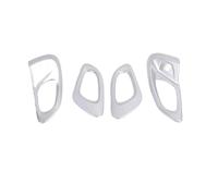 Pour Kadjar 2016-2019 ABS Mat Voiture Intérieur Porte Poignée Intérieure Bol Couverture Garniture Autocollants Accessoires Accessoires D'intérieur Voiture(ABS Matte)