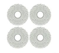Pour Karcher RCV 5 Plus - Chiffons de rechange en microfibre pour robot de balayage et de nettoyage intelligent, disponibles en paquets de 4 ou 10 pièces (lot de 4)