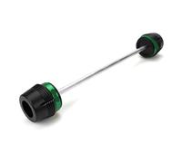 Pour Kaw&asaki Z900 RS/SE 2017-2023 Moto Avant Roue Fourreau De Fourche Protection D'essieu Capuchon Clignotant Bouton Interrupteur tampons cadre anti-chute(Green)