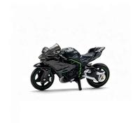 pour Kawasaki H2R Modèle Moulé sous Pression en Alliage Jouet Voiture Miniature Moto Exquis Roue Coulissante 1:64