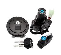 Pour Kawasaki KLX KL 250 KMX125 KMX250 KLR250 KLX250 Kit De Verrouillage De Selle Et De Bouchon De Réservoir D'essence Interrupteur Clé D'allumage Moto
