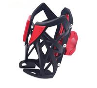 pour Kawasaki NINJA300 400 650 pour VERSYS650 1000 ZX 6R 10R Z750 800 900 1000 VulcanS 650cc Moto Universel Boisson Bouteille d'eau Porte-Gobelet Support(Rouge)
