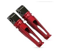 pour Kawasaki pour ER-6n pour ER6N pour ER-6N/6F Moto Repose-Pieds Arrière Repose-Pieds Adaptateur Cavalier/Passager Repose-Pieds Repose-Pieds pour Vélo(Rouge)