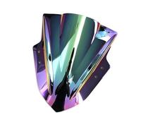 Pour Kawasaki Pour Ninja 300 Pour EX300R Pour EX300 2013 2014 2015 2016 2017 Carénage Pare-brise Double Bulle Déflecteur Vent Écran Extension Pare-Brise Moto(Iridium)