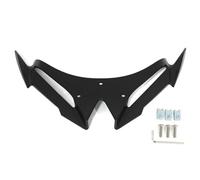 pour Kawasaki pour Ninja 500 pour NINJA500 2024 2025 Carénage Winglets Bouche Aérodynamique Protection Coque Gardes Aile Avant(Matte Black)