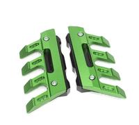 pour Kawasaki pour Ninja pour Z1000sx pour Z1000 Sx/pour Tourer Moto Garde-Boue Avant Fourche Protecteur Bloc De Protection Curseur Curseur Cadre Protection(Vert)