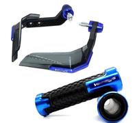 pour Kawasaki pour Versys-x 250 300 pour Versys 650 1000 Poignées De Garde Main Moto Poignée Bouclier Pare Brise Protège-Mains pour Guidon(B-Blue13)