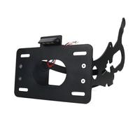 pour Kawasaki pour Vulcan 800 VN800 1995-2006 Éliminateur Garde-Boue Latéral Support Plaque D'immatriculation À Montage Latéral Support Plaque Latéral Porte Plaque Immatriculation