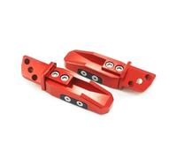 pour Kawasaki pour Z1000 2007-2011 2012 2013 2014 2015 2016 2017 Repose-Pieds Adaptateur Repose-Pieds Support Pédale Réglage Arrière Repose-Pieds pour Vélo(Rouge)