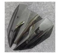 pour Kawasaki pour Z300 pour Z250 2013 2014 2015 2016 2017 Pare-Brise Déflecteurs Vent Écran Double Bulle Pare-Brise Pare-Brise Moto(Grey)