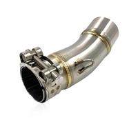 pour Kawasaki pour Z400 pour Ninja400 pour Ninja 400 pour Z 2018 2019 51mm Silencieux D'échappement Tuyau Moyen Lien Moto D'échappement Tuyaux