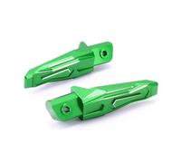 pour Kawasaki pour Z900 pour Z900RS Moto CNC Avant Arrière Repose-Pieds Repose-Pieds Extension Pédale Adaptateur Passager Repose-Pieds Repose-Pieds pour Vélo(Rear A Green)