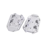 pour Kawasaki pour Z900 pour Z900RS Moto CNC Avant Arrière Repose-Pieds Repose-Pieds Extension Pédale Adaptateur Passager Repose-Pieds Repose-Pieds pour Vélo(Front Silver)