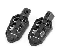 pour Kawasaki pour Z900 pour Z900RS Moto CNC Avant Arrière Repose-Pieds Repose-Pieds Extension Pédale Adaptateur Passager Repose-Pieds Repose-Pieds pour Vélo(Rear B Black)