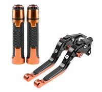 pour Kawasaki Z1000SX/pour Ninja 1000/Tourer 2011-2016 ZX6R Z1000 leviers d'embrayage de Frein réglables pliants et poignées de Guidon Frein Court réglable(7)