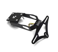 pour Kawasaki Z650 pour Ninja 650 2017-2024 Support De Plaque D'immatriculation Cadre Arrière Support D'éliminateur Garde-Boue Cadre Moto Support Plaque d'immatriculation Moto