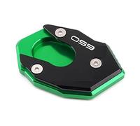 Pour Kawasaki Z650 Z 650 2017-2022 Moto Béquille Latérale Pad Béquille Extender Pied Stand Extension Pad Support Plaque Agrandisseur Pad CNC(1)