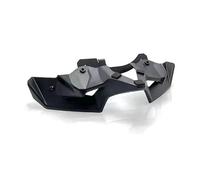 pour Kawasaki Z900 2020 2021 2022 Kit d'ailes Aérodynamiques pour Moto Aileron De Style Carbone, Carénage Avant Inférieur Aileron De Moto(Noir)