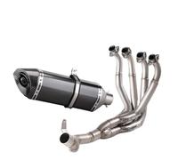 pour Kawasaki Z900 900 Kit D'échappement en Acier Inoxydable pour Moto Partie Avant 470Mm Et Arrière 2017 2018 2019 2020 2021 2022 2023