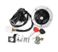 Pour Kawasaki ZX1000 ZX636 Pour Ninja 1000 27048-5024 27005-0556 Bouchon Réservoir D'essence Contacteur D'allumage Verrouillage Selle Serrure Commutateur Clé Contact