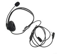 Pour Kenwood 2 broches pour walkie pour talkie oreillette son clair | Qualité audio claire, pilote à haute impédance, restaure le son réel, idéal pour la communication