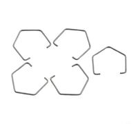 Pour Kestrel For Valiant ll Baitcast Moulinet de remplacement Circlip Ressort Composants métalliques 5 ou 10 pièces (5 pièces)