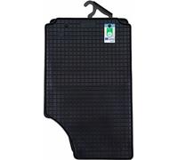 pour Kia Carens à partir de 05/2013 5-7 places Tapis en caoutchouc PETEX 4 pièces noir Tapis tous temps Tapis en caoutchouc