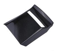 Pour Kia EV6 2022 2023 - Garniture de prise d'air avant en fibre de carbone ABS avec ruban adhésif, ajoute durabilité et protection