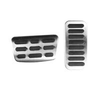 Pour Kia For Soul 2009 2010 2011 2012 2013 2014 MT AT en acier inoxydable Pédales de frein Repose-pieds Coussinets de pédales de voiture Pédales de pédale de pédale de pédale Pad (2 pièces)