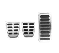 Pour Kia For Soul 2009 2010 2011 2012 2013 2014 MT AT en acier inoxydable Pédales de frein Repose-pieds Coussinets de pédales de voiture Pédales de pédale de pédale de pédale Pad (2 pièces)